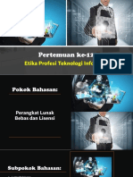 Pertemuan Ke-12 Epti, Perangkat Lunak Bebas Dan Lisensi