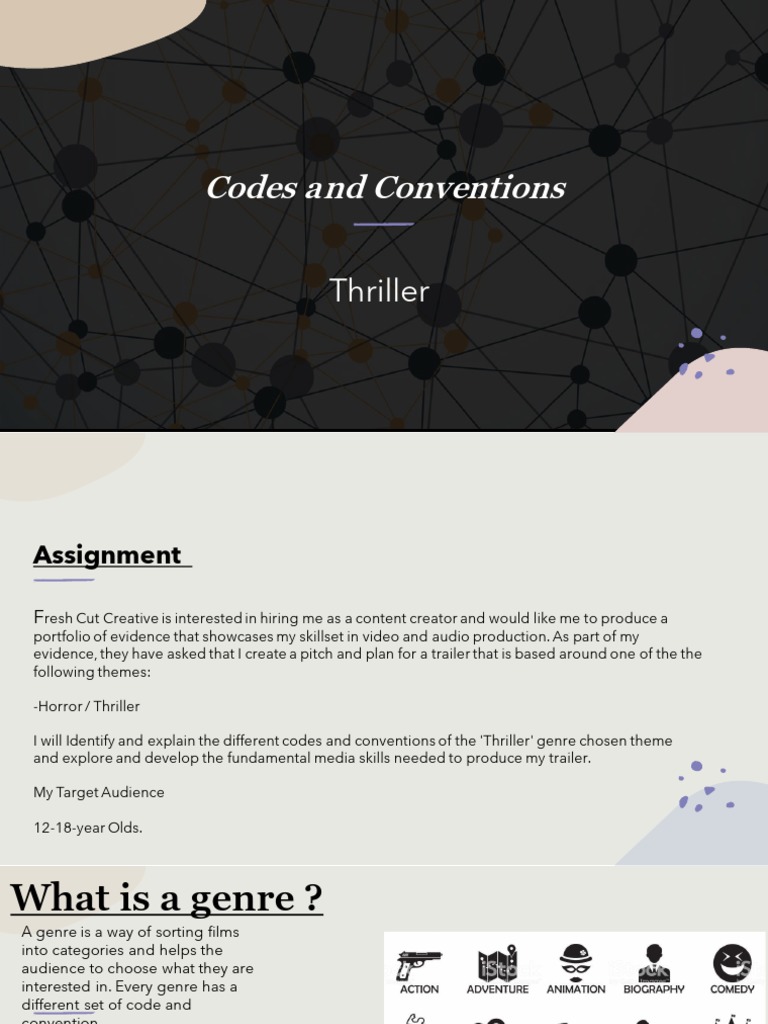 Codes and Conventions Work | PDF | Genre | Action Films