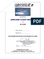 Airplane Flight Manual: This Document Must Be Kept in The Airplane at All Times