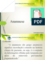 Aula01 - ANAMNESE