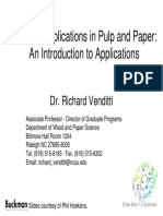 Enzyme Applications in Pulp and Paper: An Introduction To Applications