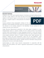 Image-Based On-Line Measurement of Crepe Structure: White Paper