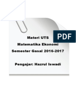Materi UTS Gasal 2016-2017
