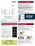 Ver La TV Ejecución de La Configuración Inicial: Bravia®