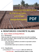 Design of Reinfonced Concrete Slab by Eng:Kusundwa 0757-537605