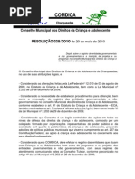 Resolucao028 Trata de Registros