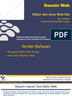 TM02 - Editor Web Dan Jenis Web Site