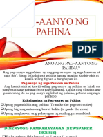 Pag-Aanyo NG Pahina