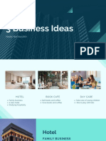 Entrepreneurship Business Ideas Presentation