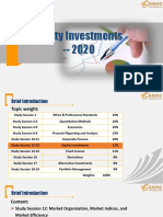 Equity Investments - 2020