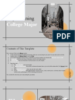 City Planning College Major by Slidesgo