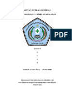 SATUAN ACARA KONSELING Kurang Vit A