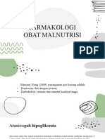 Farmakologi Obat Malnutrisi Jinan