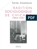 La Tradition Sociologique de Chicago (1892-1961) by Jean-Michel Chapoulie (Chapoulie, Jean-Michel)