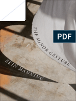 The Minor Gesture by Erin Manning