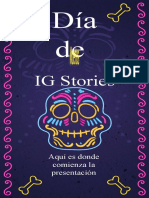 Mexican Day of The Dead IG Stories For Marketing by Slidesgo