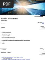 FactSet Quick Start Guide | PDF | Fact Set | Microsoft Excel