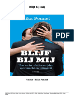 Gratis Boeken Blijf Bij Mij (PDF - EPub - Mobi) Van Rika Ponnet