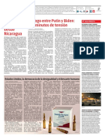 Más Solidaridad Desde Nicaragua: Diálogo Entre Putin y Biden: 120 Minutos de Tensión