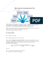 Como calcular BDI TCU