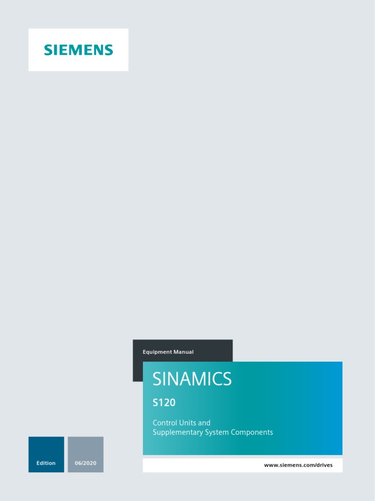 S120 Control Unit Equip Man 0620 en-US | PDF | Power Supply ...