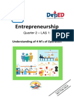 Entrepreneurship: Quarter 2 - LAS 1