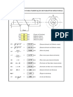 Dimensionamento de Parafusos Helicoidais