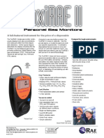 Personal Gas Monitor Provides Continuous Readings