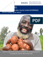 Usaid-Kaves Processing Potato Market Survey Report 2015
