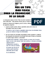 Promoción de la actividad física para la salud