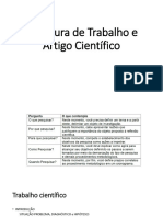 4.estrutura de Trabalho e Artigo Científico