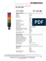 Techn. Datasheet: K37 Plug EM 24VAC/DC GN/YE/RD
