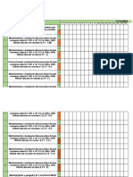 Calendario de Planeacion de Mantenimiento Preventivo