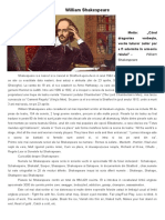 Referat Clasa A 6-A, William Shakespeare