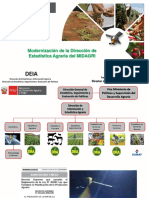 Webinar Informacion Agraria Midagri