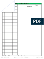 Standardized Work: Task # Work Element Description Key Points Notes/ Diagrams