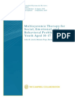 Littell - Multisystemic Therapy For Social, Emotional, and Behavioral Problems in Youth Aged 10-17 - CSR