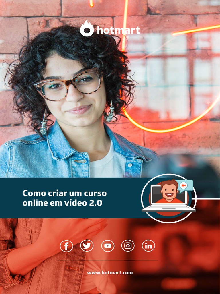 Ebook Como Criar Um Curso Online - Hotmart | PDF | Câmera | YouTube