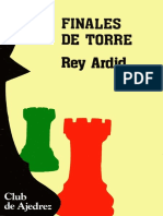Fundamentos - Club de Ajedrez - AJ016 - Rey Ardid R - Finales de Torre Con Peones - 1984 - 450p