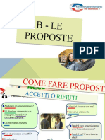 10ªB.-LE PROPOSTE