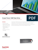 Data Sheet Cruzer Force Usb 2 0