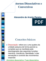 Aula Transtornos Dissociativos e Conversivos Prof. Alexandre A. Pereira