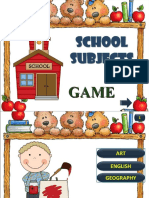 School Subjects-Game