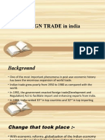 Foreign Trade Inindia