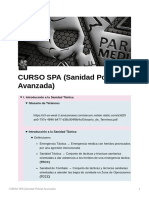 CURSO SPA (Sanidad Policial Avanzada)