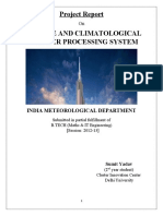 Project Report Extreme and Climatological Weather Processing System