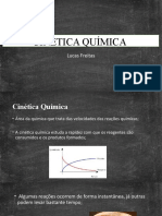 CINÉTICA QUÍMICA