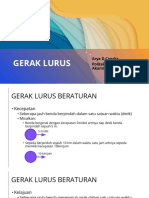 GERAK LURUS BERATURAN