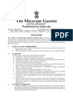 Mizoram Civil Services Combined Competitive Examination Rules 2020