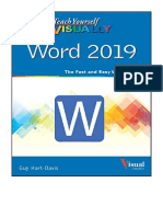 Teach Yourself VISUALLY Word 2019 - Guy Hart-Davis